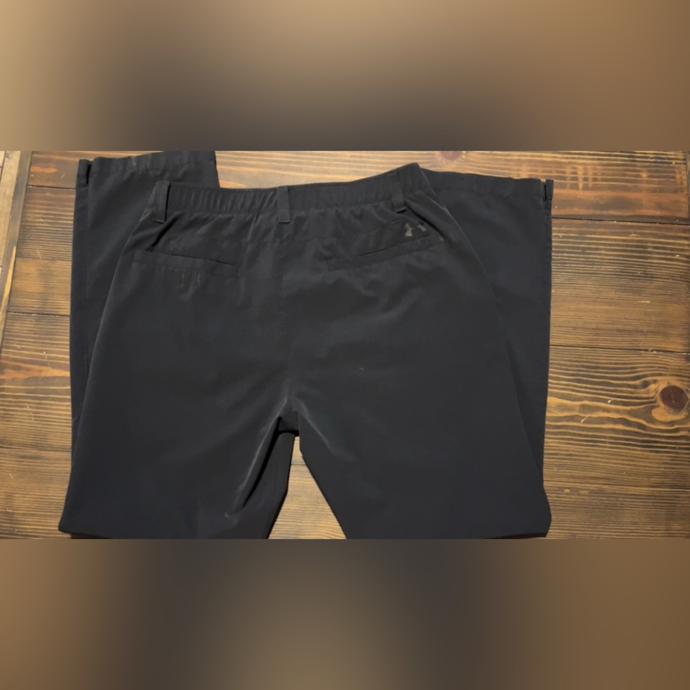 Under Armour Golf Men’s Black Match Play Flex Waist Chino Pants Size 36x32.